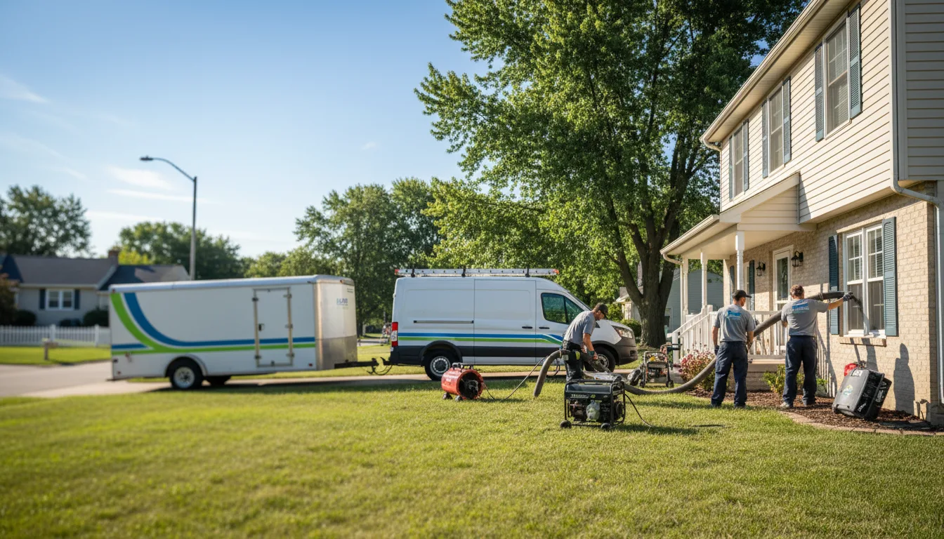 Flooded Basement Restoration And Cleanup With Repair in Racine, MO near me